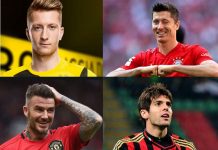 Những cầu thủ có trong danh sách 10 cầu thủ đẹp trai nhất thế giới 10 cầu thủ đẹp trai nhất thế giới