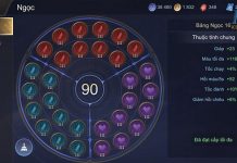 Cách Lên Bảng Ngọc Tank Liên Quân bảng ngọc tank Liên Quân