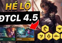 Bảng Tướng Đấu Trường Chân Lý Mùa 4.5 Bảng tướng đấu trường chân lý