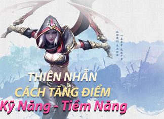 Hướng dẫn bạn cách tăng điểm Thiên Nhẫn Võ Lâm Truyền Kỳ 1 Mobile Tăng điểm Thiên Nhẫn Võ Lâm 1 Mobile