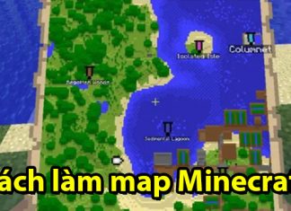 Hướng dẫn chi tiết cách làm bản đồ trong Minecraft siêu đơn giản Cách làm bản đồ trong Minecraft