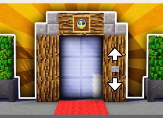 Hướng dẫn chi tiết cách làm cầu thang trong Minecraft đơn giản Thang máy lên xuống