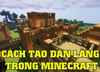 Hướng dẫn chi tiết cách tạo dân làng trong Minecraft cách tạo dân làng trong Minecraft