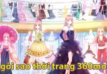 Ngôi sao thời trang 360mobi – Tựa game được phái nữ yêu thích nhất Ngôi sao thời trang 360Mobi