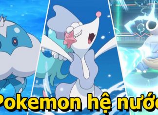 Điểm mặt 5 Pokemon hệ nước được yêu thích nhất hiện nay Pokemon hệ nước
