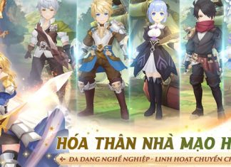 Cloud Song: Vân Thành Chi Ca gây sốt với đồ họa Chibi cực yêu Game có đa dạng lớp nhân vật