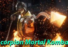 Scorpion Mortal Kombat và sức mạnh huỷ diệt từ ngọn lửa chết chóc Scorpion - Mortal Kombat