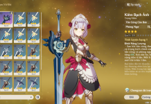 Cách Bulid Noelle trong Genshin Impact cực chi tiết cho người mới Cách build Noelle