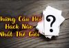 Những câu hỏi hack não nhất thế giới khiến anh em phải bó tay Những câu hỏi hack não nhất thế giới