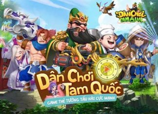 Dân Chơi Tam Quốc với đồ hoạ chibi hút mắt người chơi Dân Chơi Tam Quốc